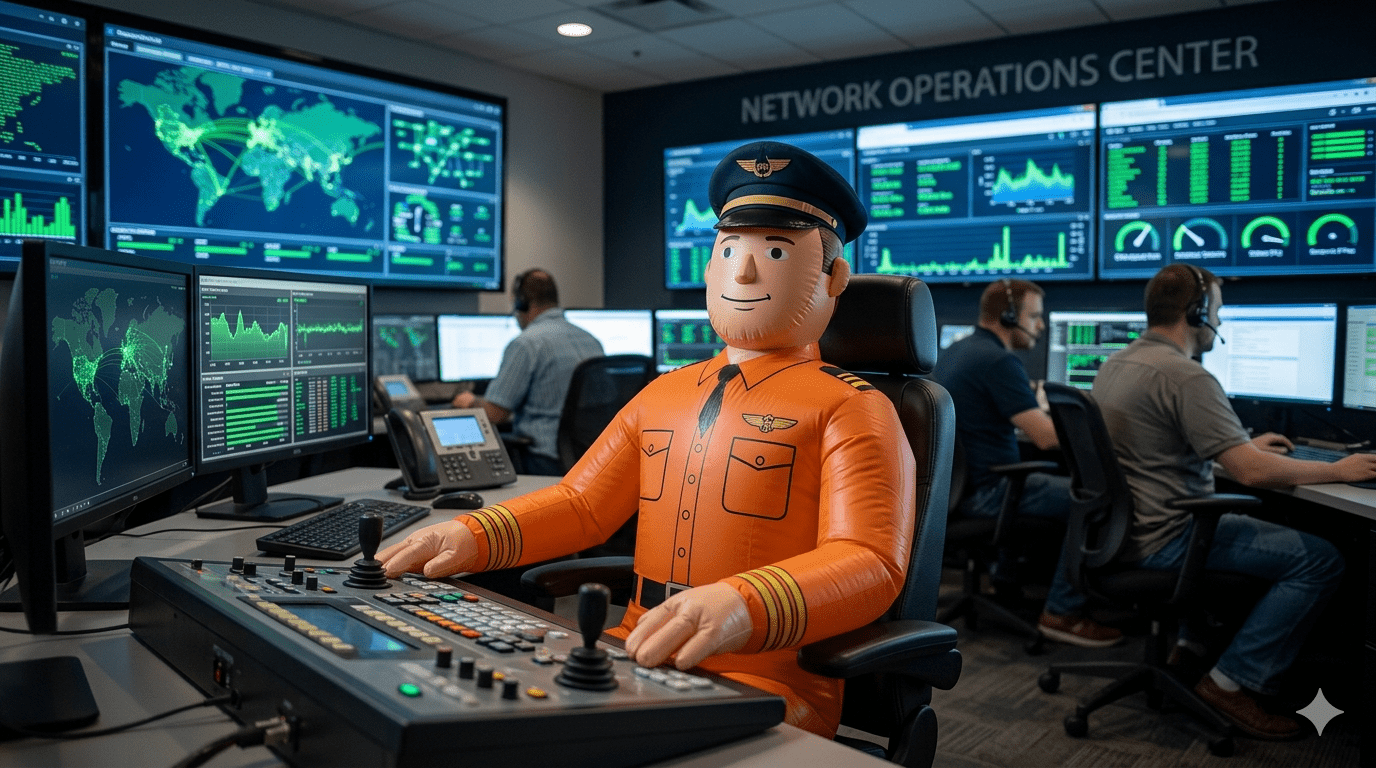 An image of Otto Pilot from Airplane! in a NOC